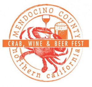 Mendocino County Crab, WIne and Beer Festival Logo