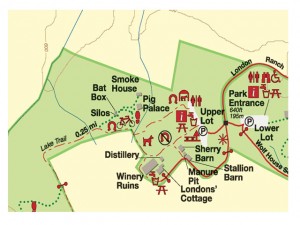 Jack London State Park Parking Map