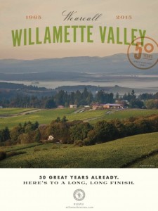 Willamette Valley 50th Anniversary Poster