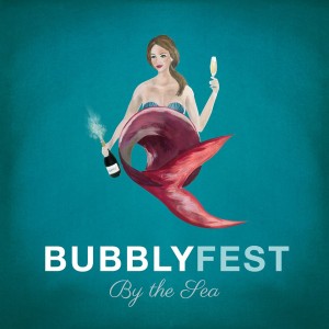 BubblyFest by the Sea Logo