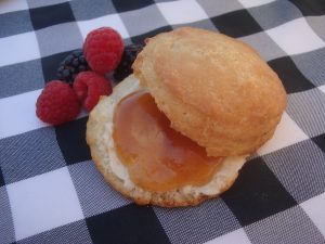 Buttermilk Biscuit with Apple Jam