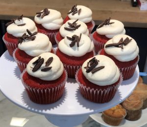 Red Velvet Cupcakes at Brasswood Estate