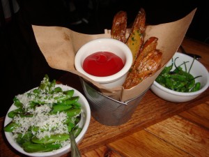 Trio of Side Dishes at The Copper Onion