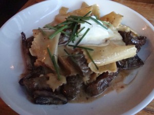 Beef Stroganoff at The Copper Onion in Salt Lake City