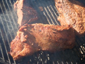 BBQ Tri-Tip on the Grill
