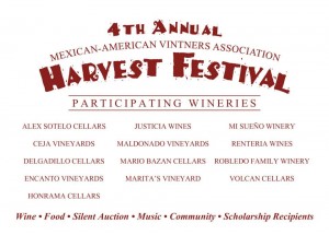 Mexican-American Harvest Festival Postcard