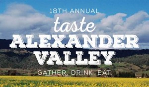 2015 Taste Alexander Valley Postcard