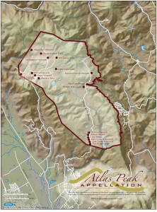 Atlas Peak AVA Map