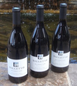 Balletto Vineyards, one of 2016 World of Pinot Noir participants