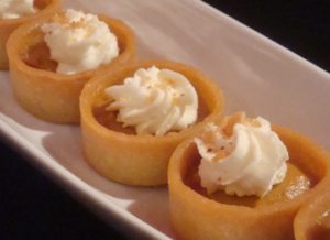 Pumpkin Tarts from Sweetie Pies at NVFF Gala