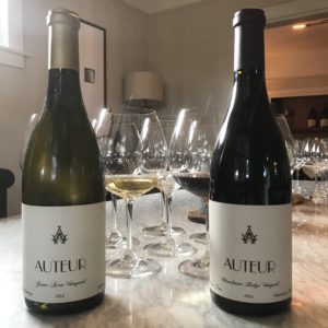 Auteur Wines Chardonnay and Pinot Noir