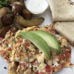 2-Egg Scramble at C Casa, a Napa Restaurant still open